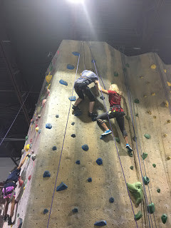 Rock Climbing by Christie