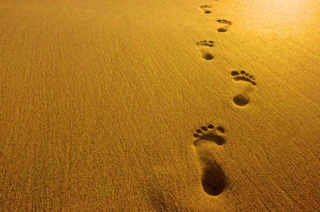 My Footprint in the Sand – Come Walk with Me
